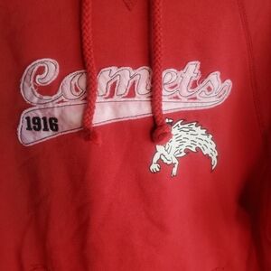 Blue 84 Red Comets 1916 pull over hoodie  Sz Small